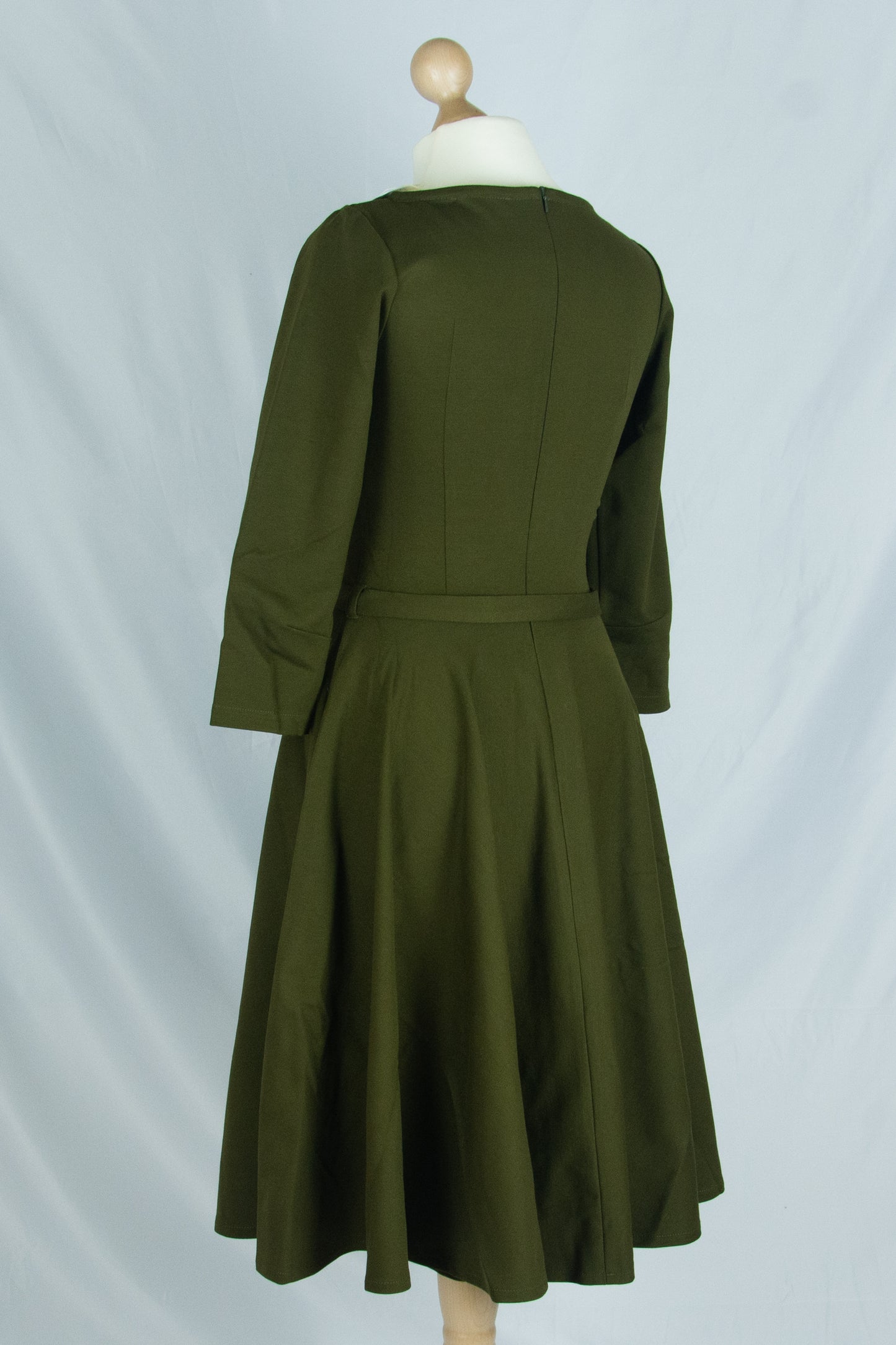 Ballerina Dress, Olive Punty