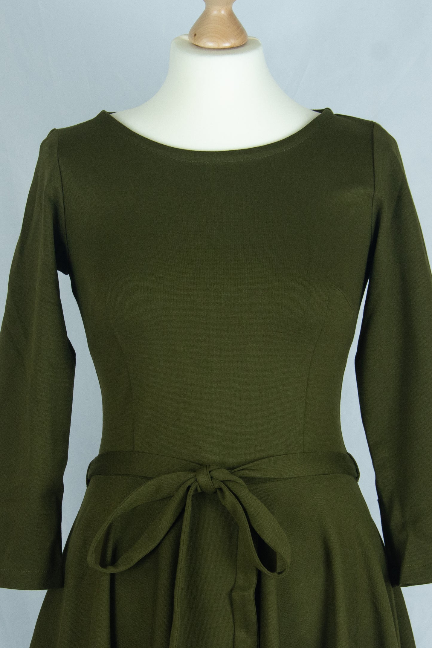 Ballerina Dress, Olive Punty