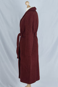 Wool Long Coat, Stone