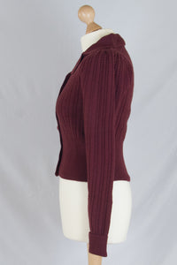 The I forgot my jacket Cardi, Mulberry