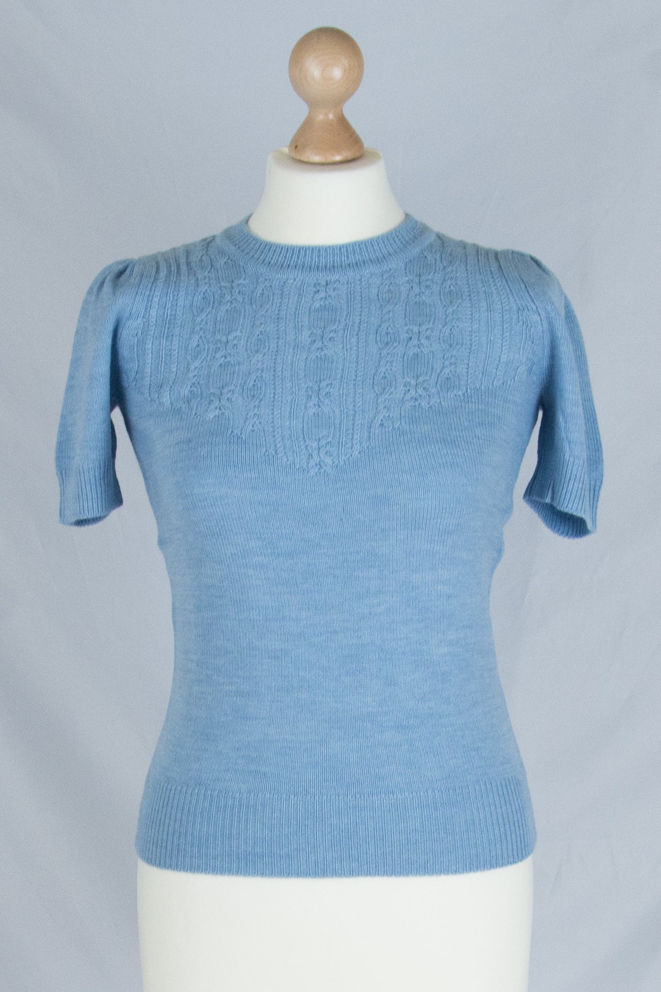 The Sweatergirl's Staple Sweater, Icy Blue