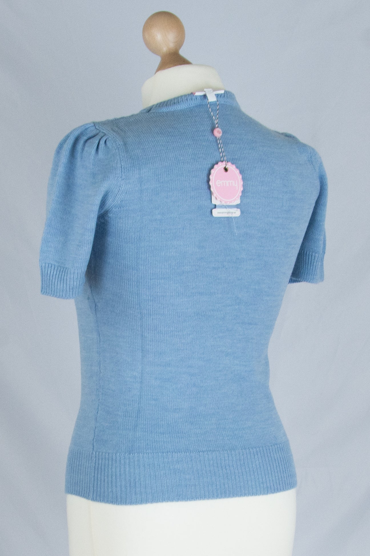 The Sweatergirl's Staple Sweater, Icy Blue