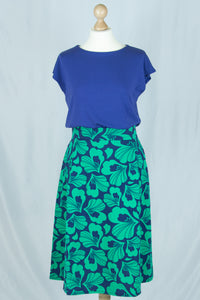 Lush Poppy GOTS Midi Rock, Lilibeth