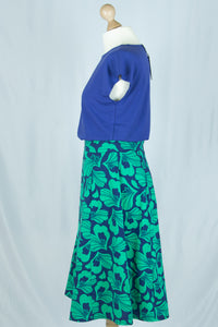 Lush Poppy GOTS Midi Rock, Lilibeth