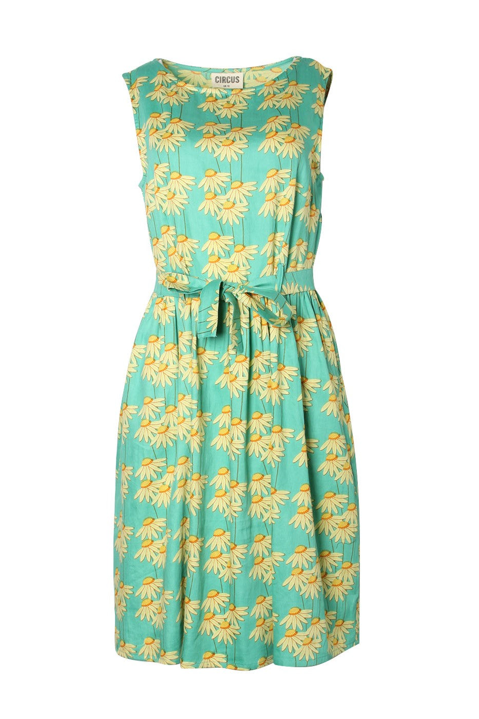 Ärmelloses Kleid, Tall Daisies