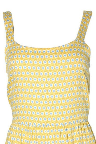 Stufenkleid mit Trägern, Daisies