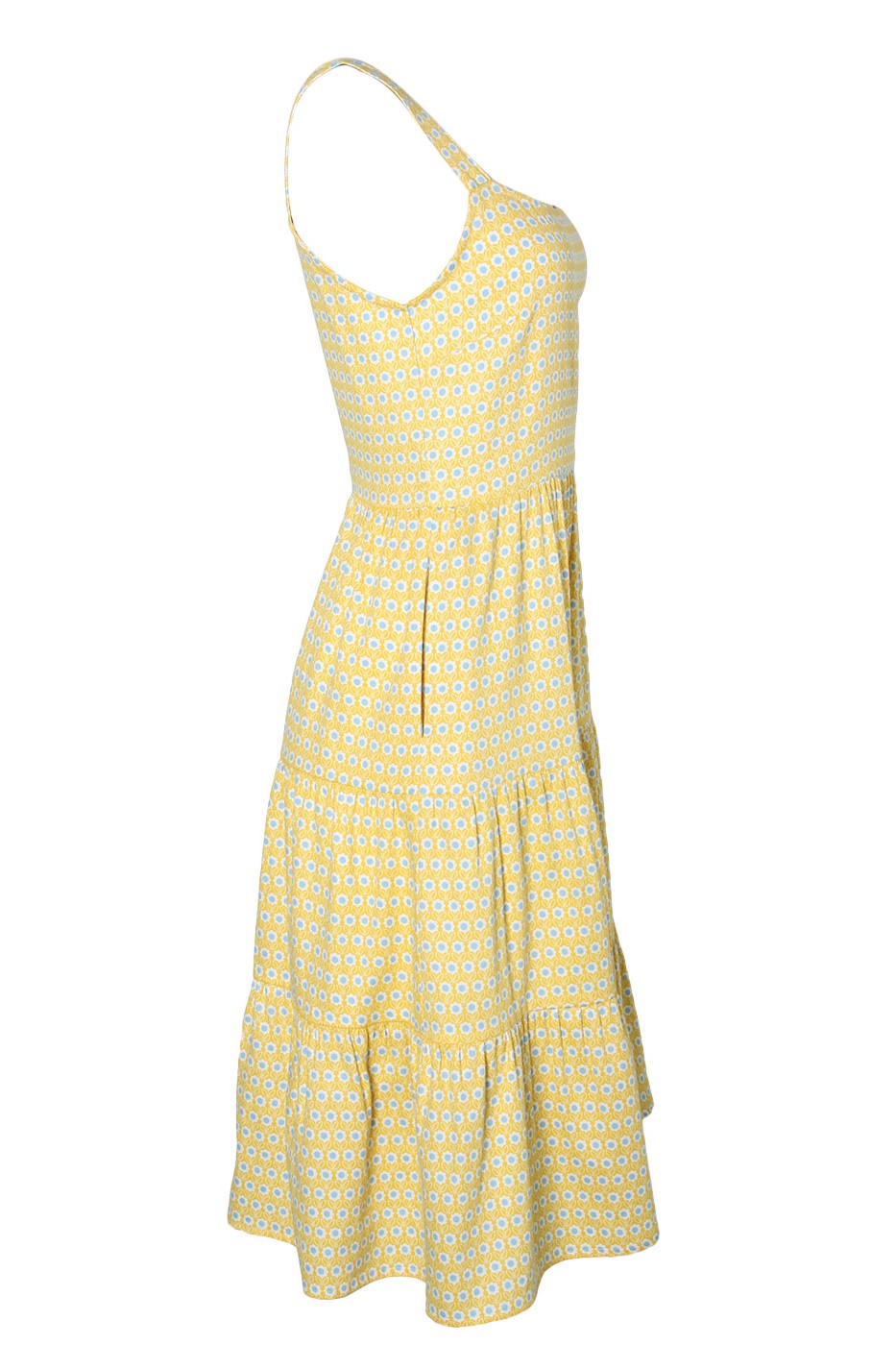 Stufenkleid mit Trägern, Daisies