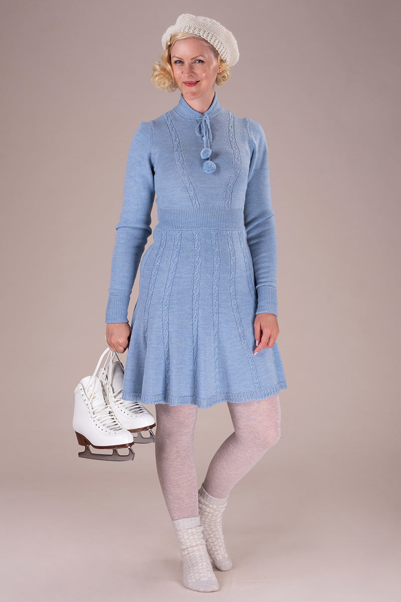 Strickkleid The Ice Princess Dress, Icy Blue