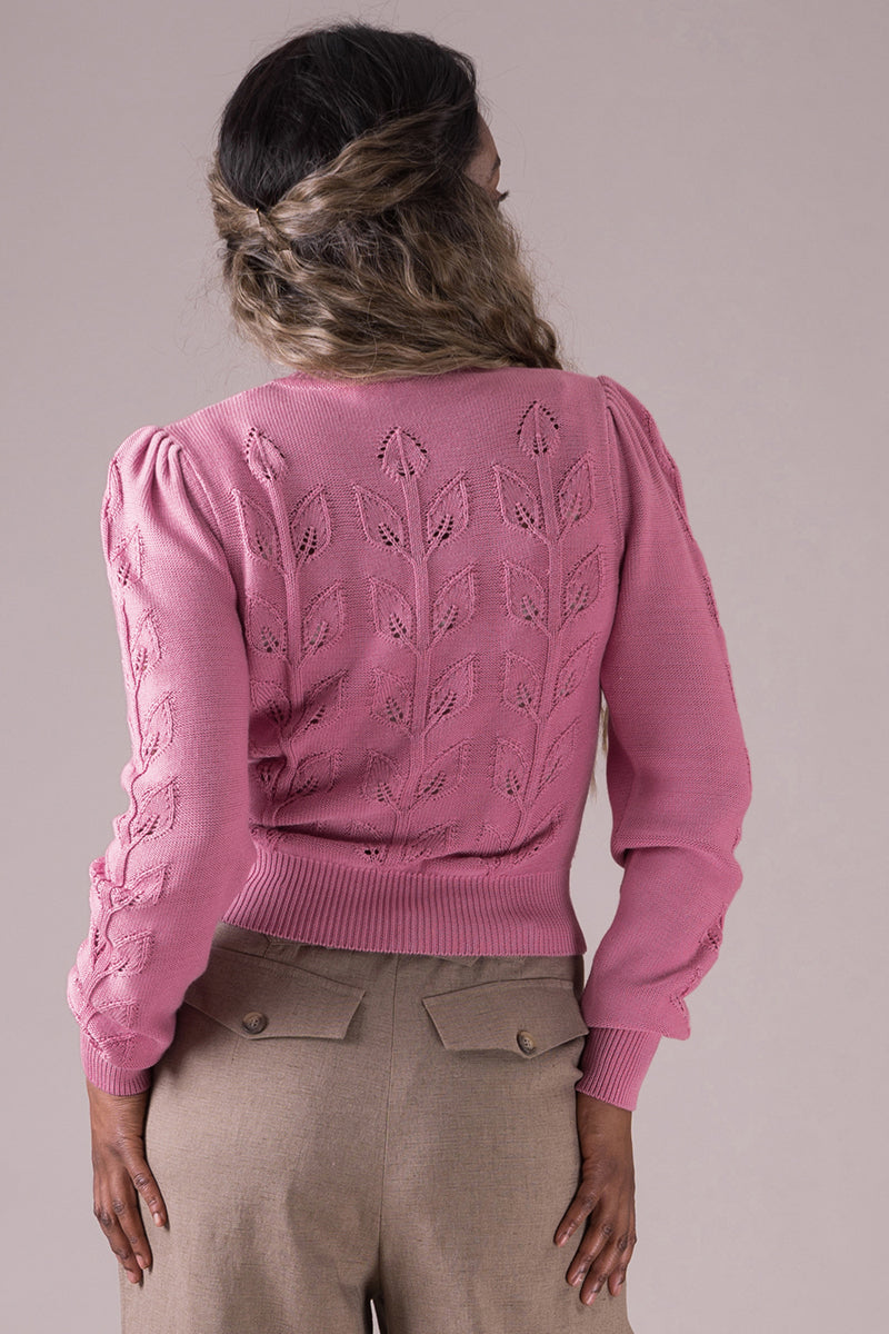 The Susie Q Cardigan, Heather