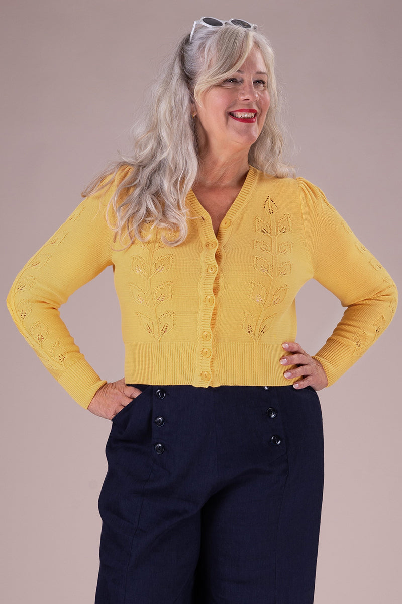 The Susie Q Cardigan, Butter